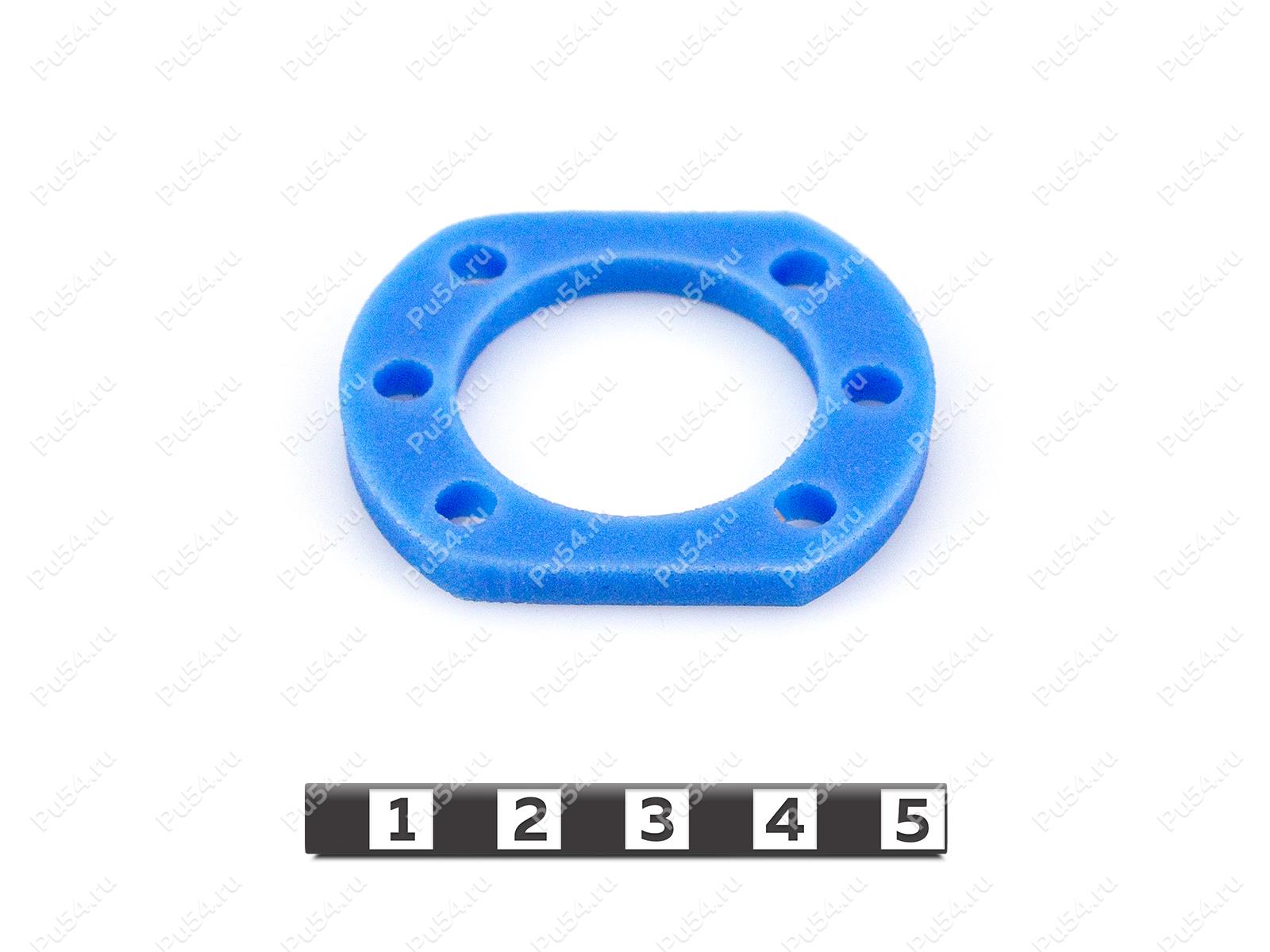 Spacer D 48 x d 30 x H 5, Product Code 33-01-1261, Polyurethane, PU54/M87/синий, Image №1