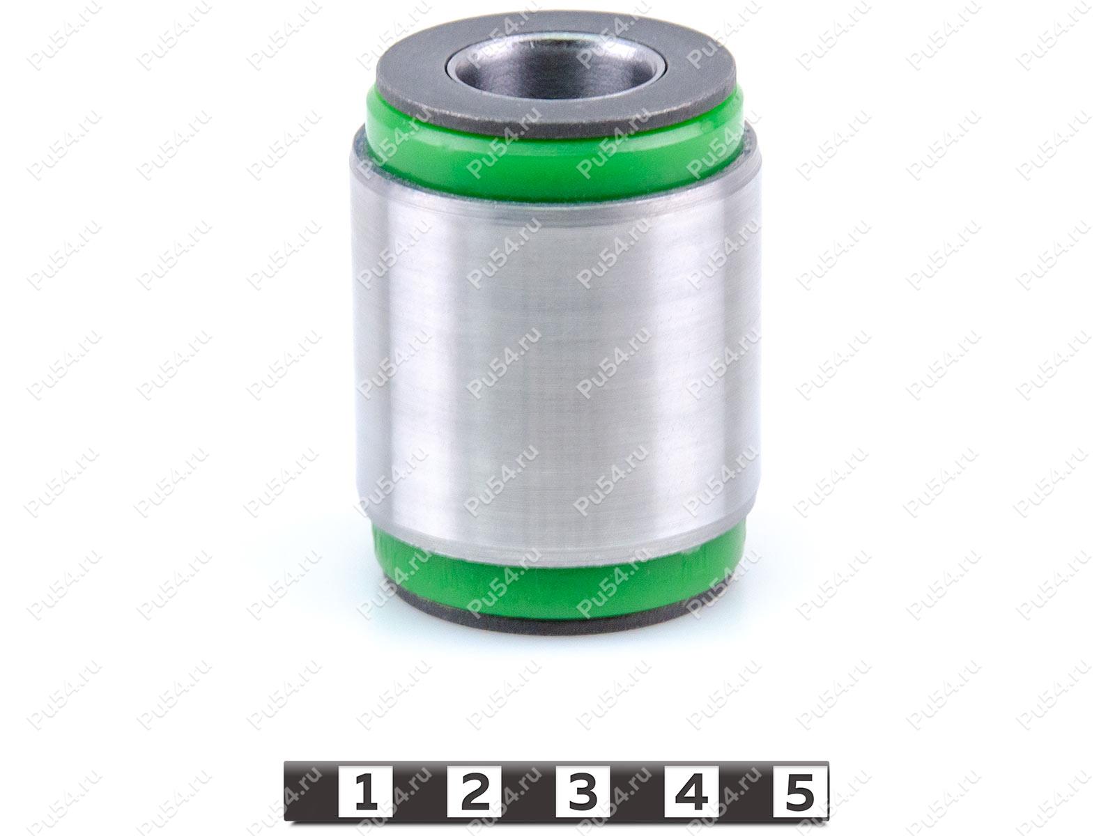 Upper A-shaped control arm, rear suspension, Product Code 10-06-0131, Polyurethane, PU54/M80/green, Image №1