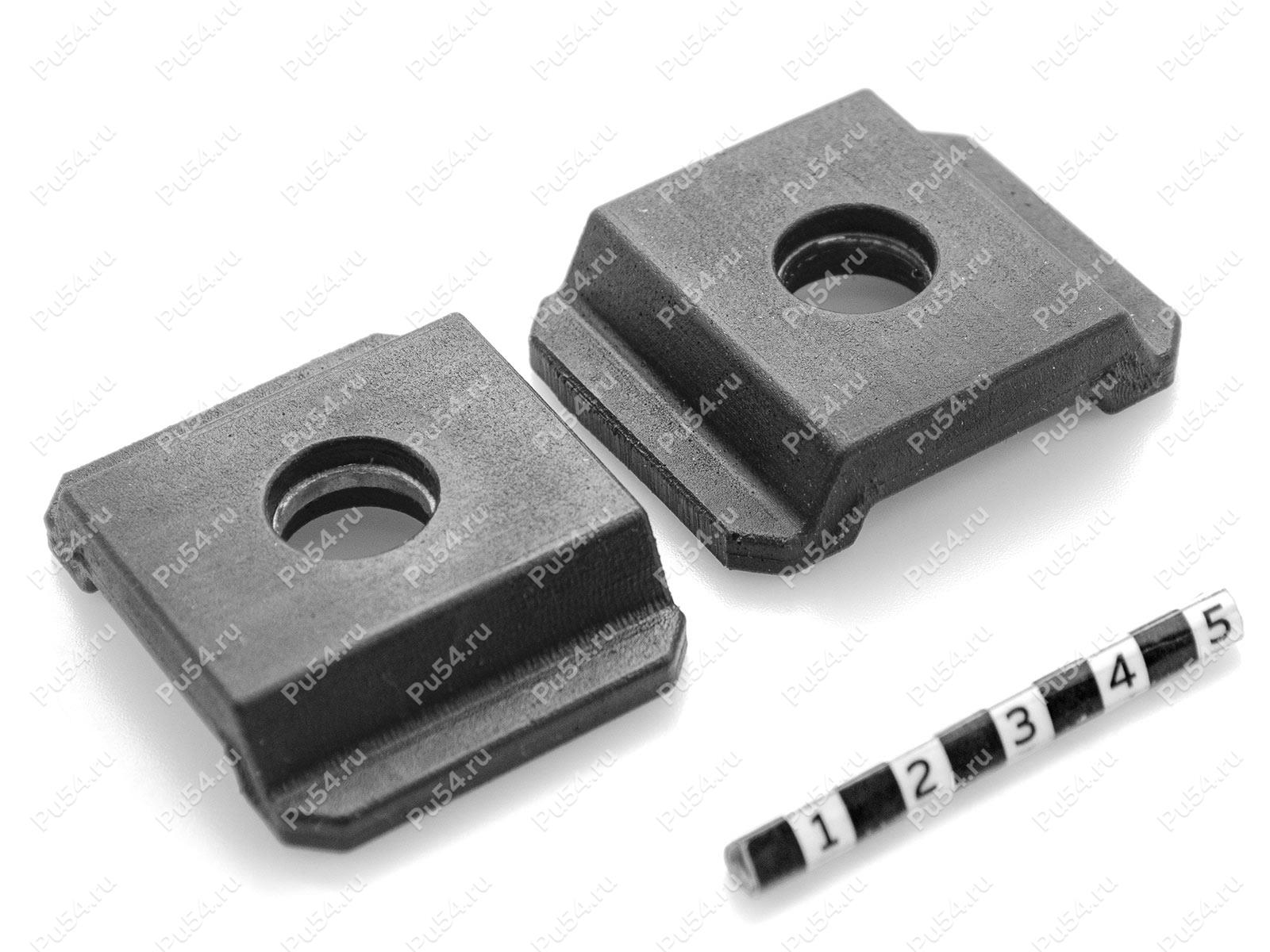 Hi-jack mounting kit., Product Code 33-20-1052, Polyurethane, black, Image №1