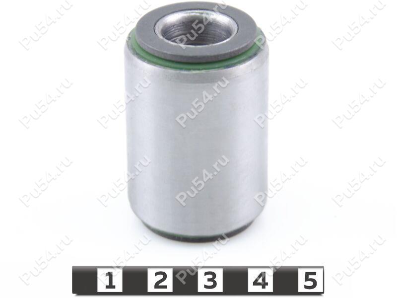 Panhard rod silent block, front suspension (pressed-in), Product Code 10-06-0111, Polyurethane, PU54/M80/green, Image №1