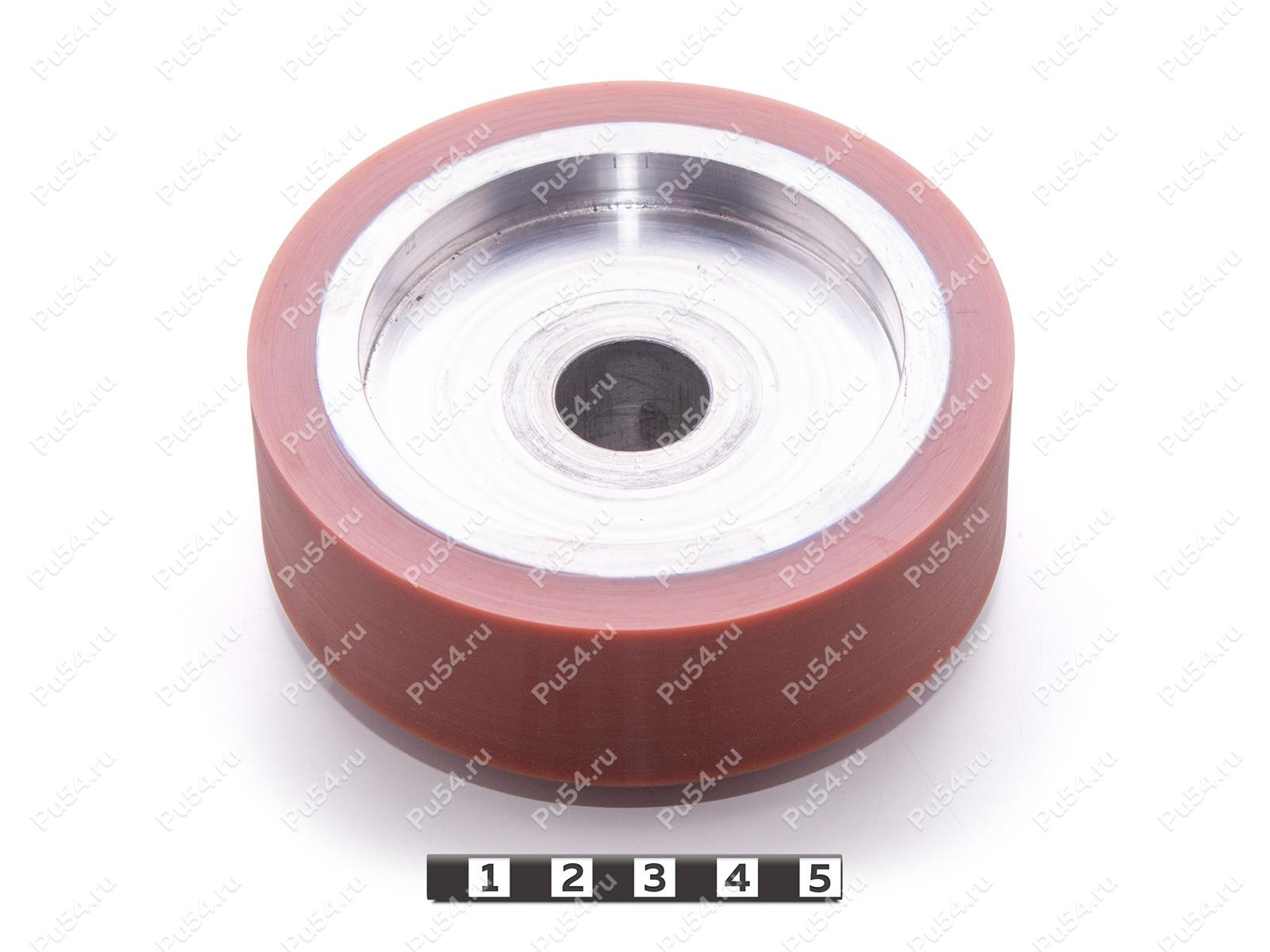 Ролик D98 x d82 x H30 (восстановление), Product Code 333-01-1215, Polyurethane, PU54Q/E72коричневый, Image №1