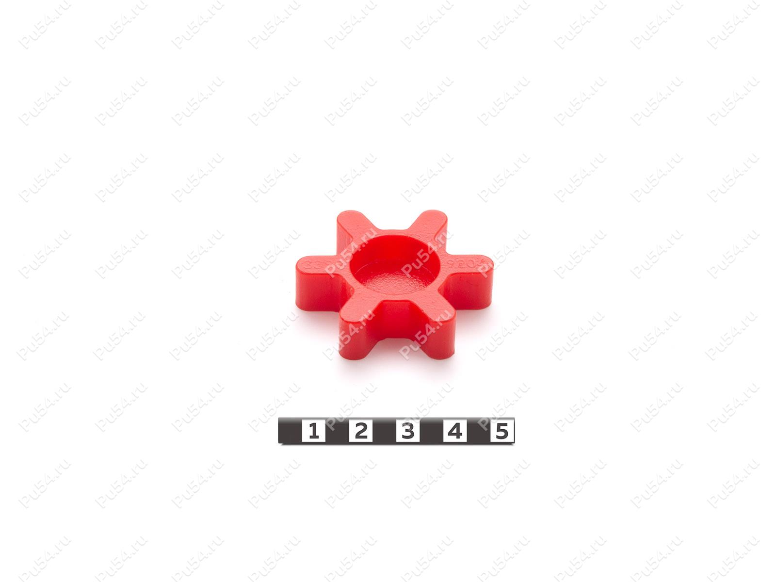 Вставка упругая муфты LOVEJOY L075, аналог полиуретановый, Product Code 33-99-9204, Polyurethane, PU54/M92/красный, Image №1