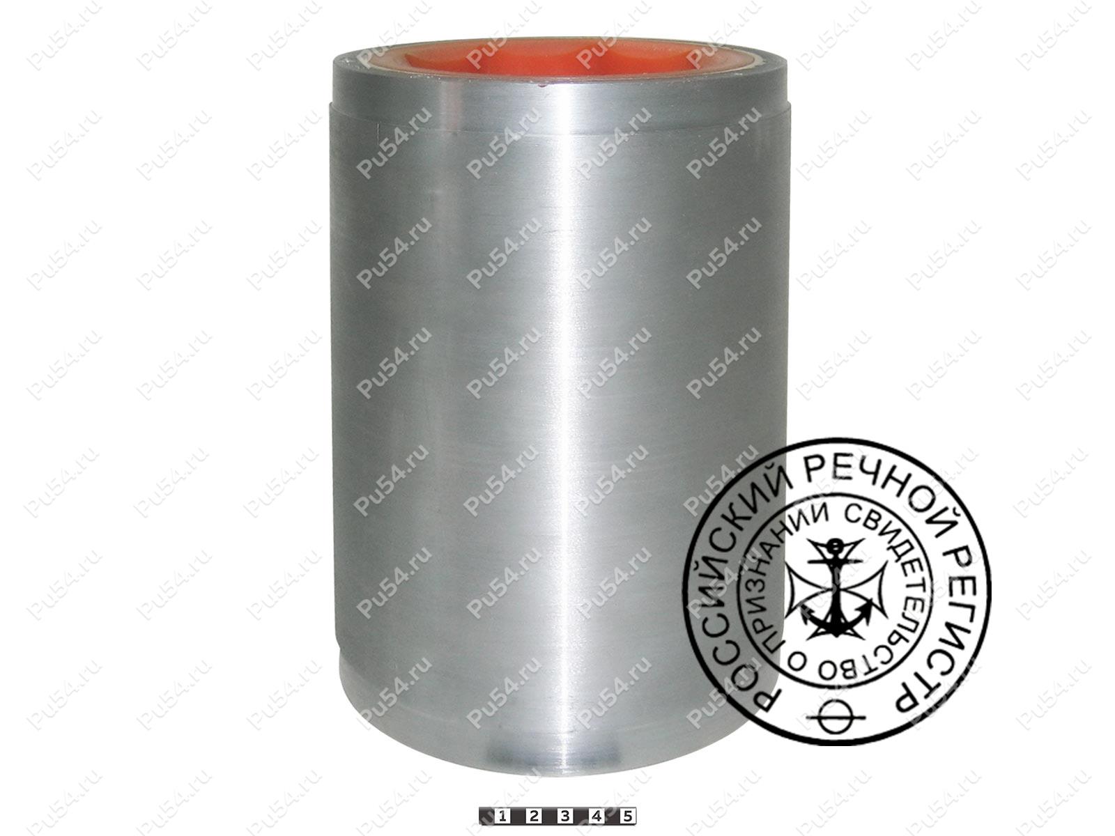 Goodrich Cutless bearing D146*d130*d96 / H205, Product Code 39-01-096M1, Polyurethane, PU54i/K72/темно-оранжевый, Image №1
