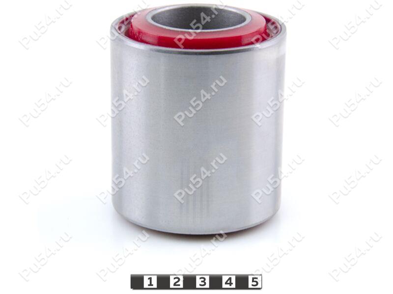 Silent block D 75 x d 40 x H 88, Product Code 33-06-502, Polyurethane, PU54/K65/red, Image №1