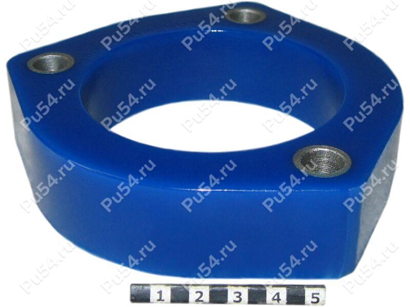 Rear shock absorber strut spacer, 30 mm, Product Code 1-12-1653, Polyurethane, Полипропилен со втулками серый, Image №1