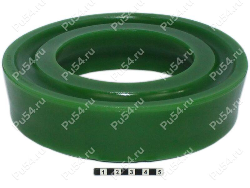 Spring spacer, rear suspension (lift +40 mm), Product Code 1-12-1724, Polyurethane, PW54/K80/светло-зеленый, Image №1
