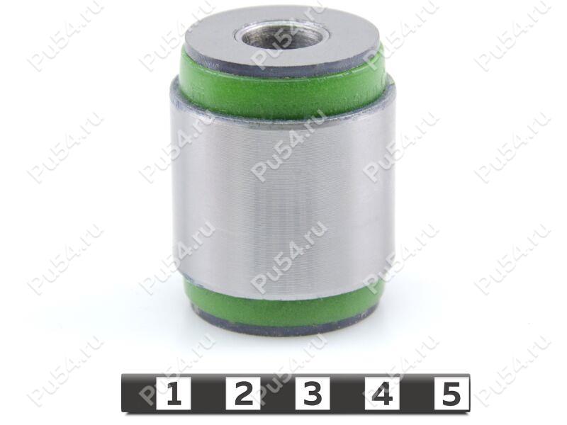 Shock absorber lower silent block, rear suspension, pressed-in, Product Code 2-03-6211, Polyurethane, PU54/M80/green, Image №1