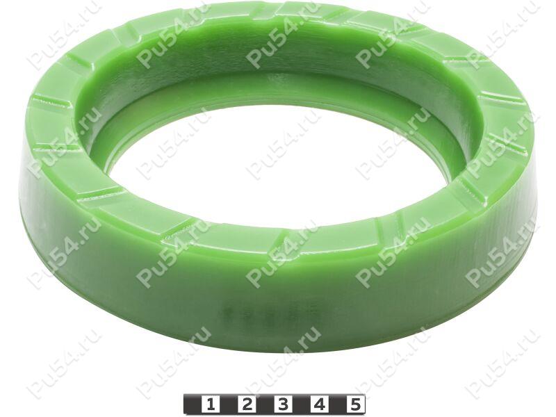 Spring spacer, rear suspension (lift +30 mm), Product Code 1-12-1753, Polyurethane, PU54i/K80/темно-зеленый, Image №1