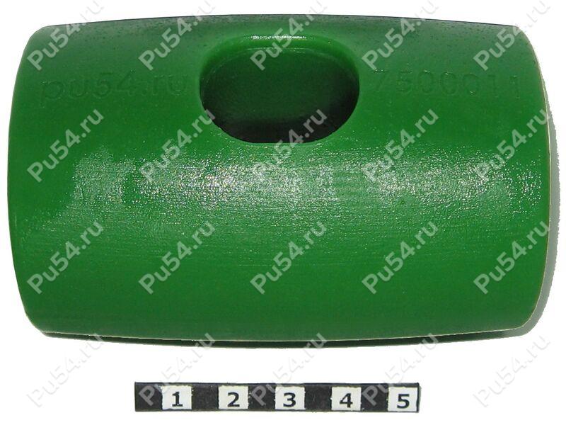 Polyurethane mallet, Product Code 75-00-011, Polyurethane, PU54i/K72/темно-оранжевый, Image №1