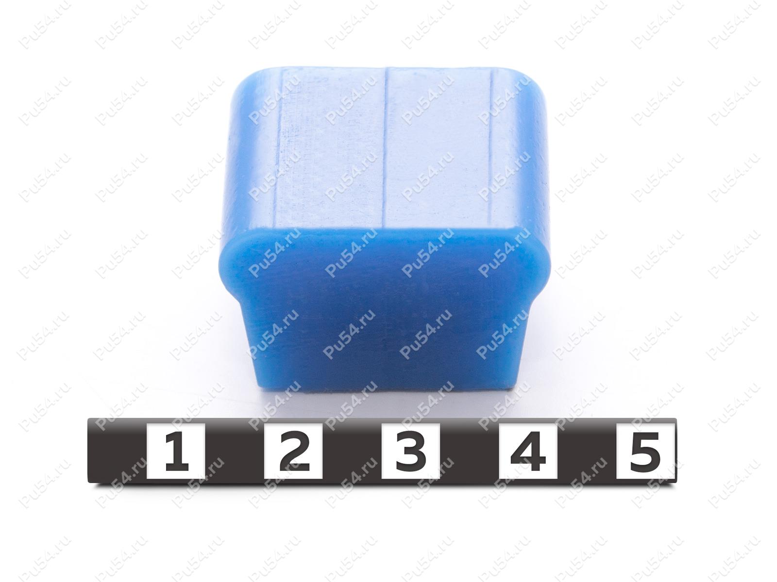 Упругий элемент кулачковой муфты фрезерной головки 19.5 х 23 х 29,5, Product Code 33-01-1706, Polyurethane, PU54/M87/синий, Image №1
