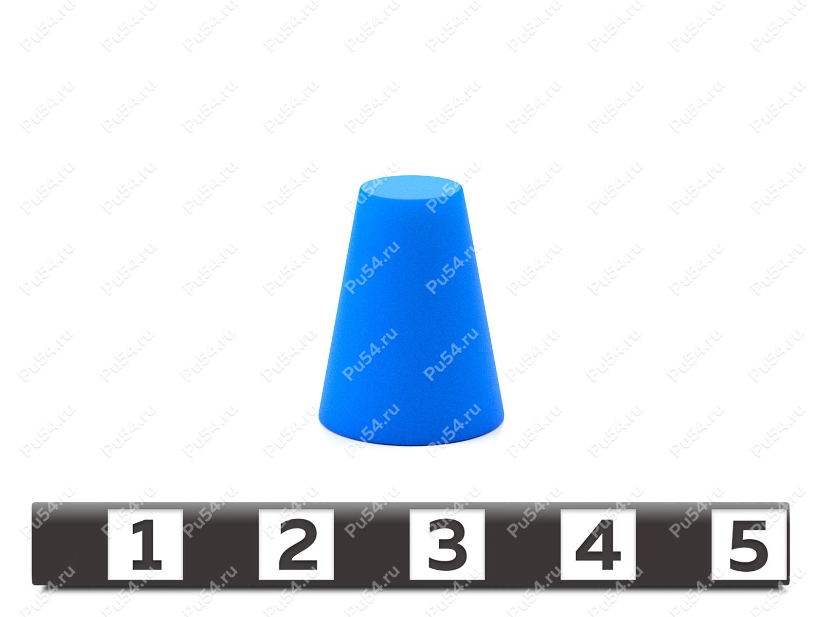Заглушка коническая D 6 x d 3 x H15, Product Code 33-01-1138, Polyurethane, Image №1