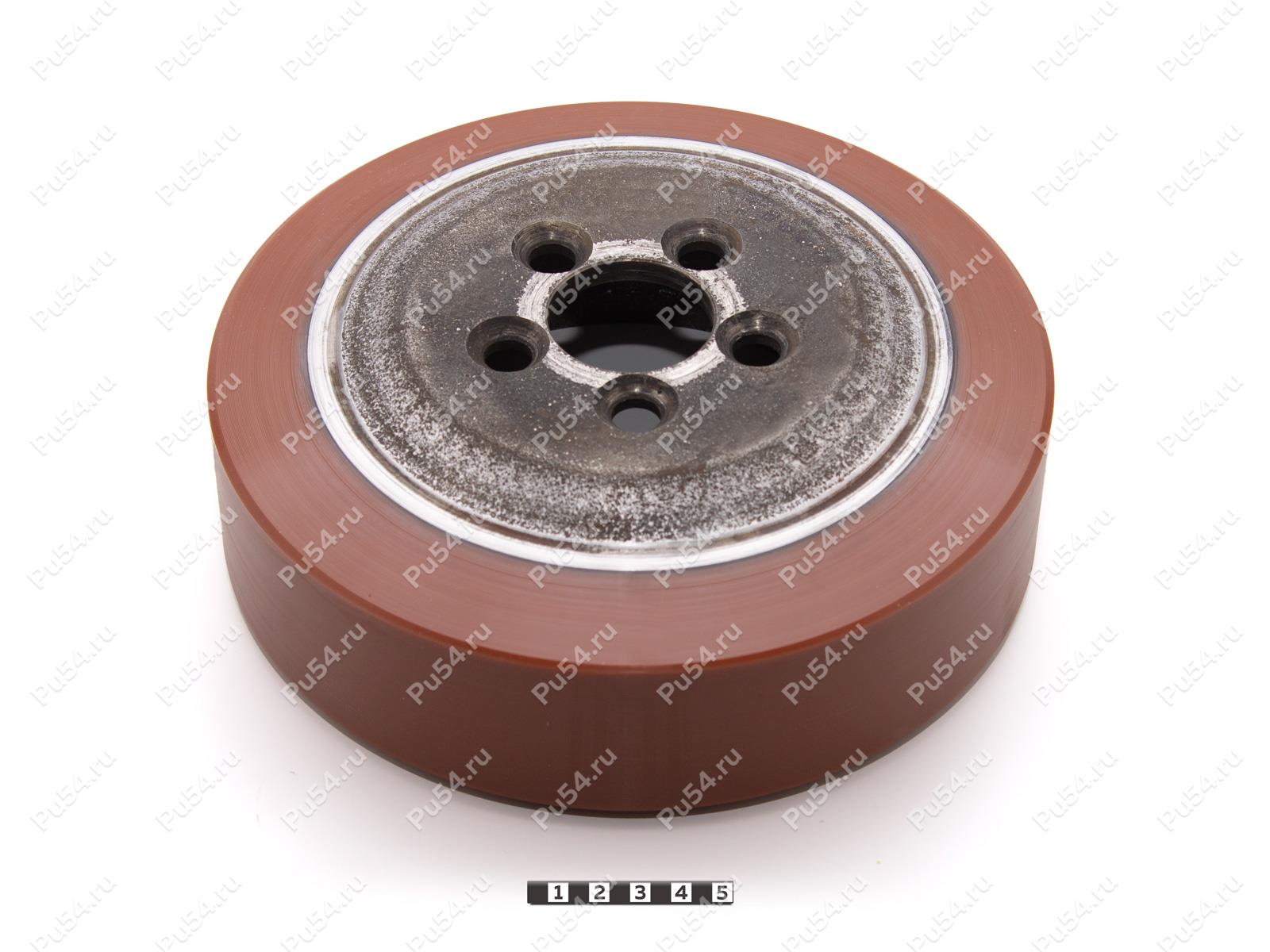 Колесо D 230 x d 178 x H 70 мм (восстановление), Product Code 333-01-1125, Polyurethane, PU54Q/E92/коричневый, Image №1
