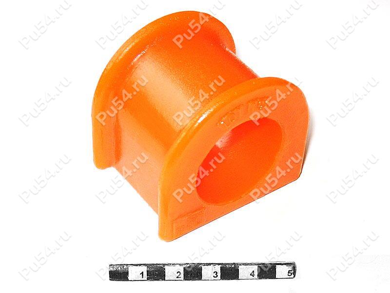 Stabilizer bushing, front suspension., Product Code 1-01-100, Polyurethane, PU54i/K72/темно-оранжевый, Image №1