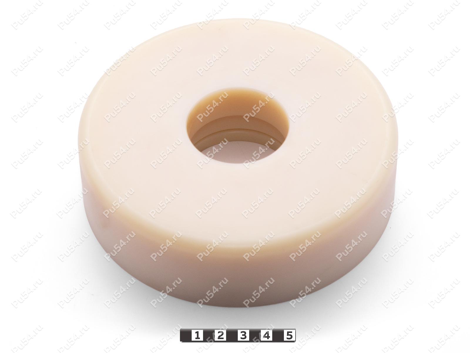Ролик для шпулерезки 151*48*42, Product Code 33-78-245, Polyurethane, Капролон белый, Image №1