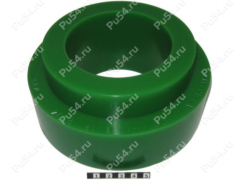 Spring spacer, rear suspesion (lift +40 mm), Product Code 1-12-2174, Polyurethane, PU54i/K90/синий, Image №1