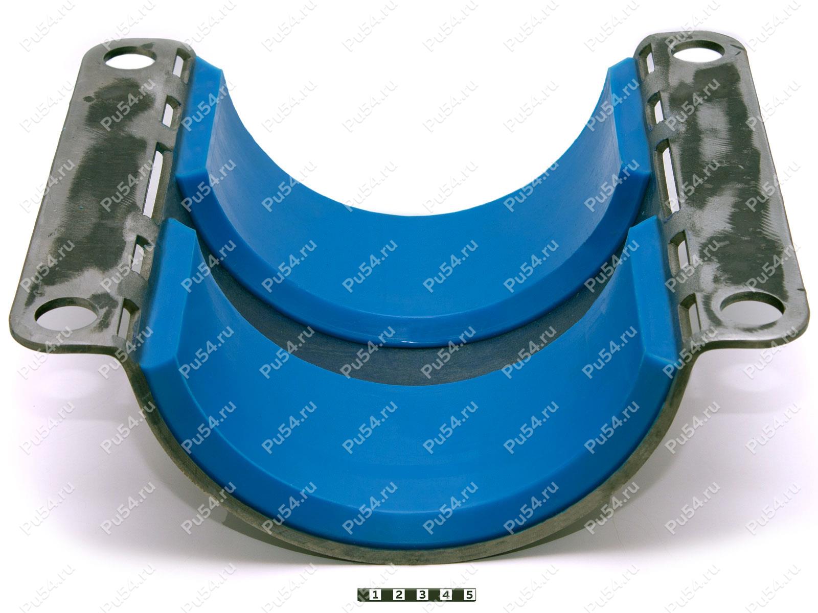 Вкладыш для крепления поперечной балки трактора «Challenger» MT865B, Product Code 31-03-020, Polyurethane, PU54/M87/синий, Image №1