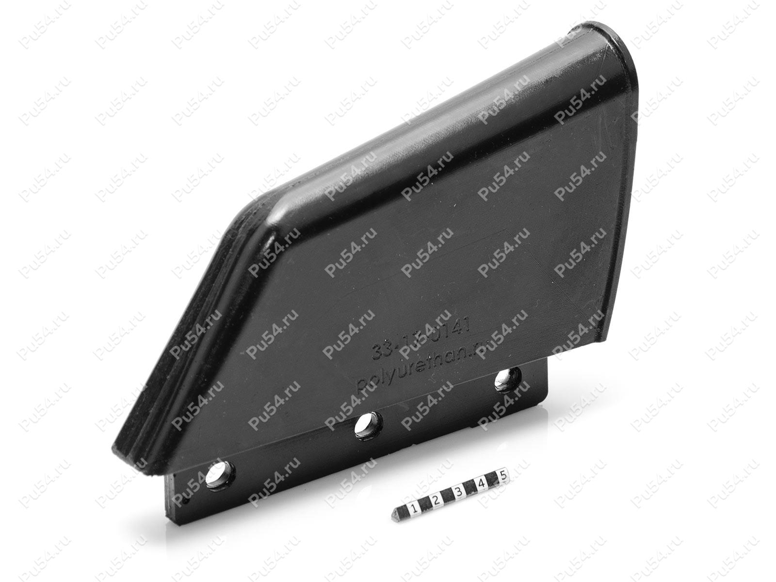 Barrel mount (without tilt relative to the support platform), Product Code 33-17-0141, Polyurethane, PU54/M80/black, Image №1