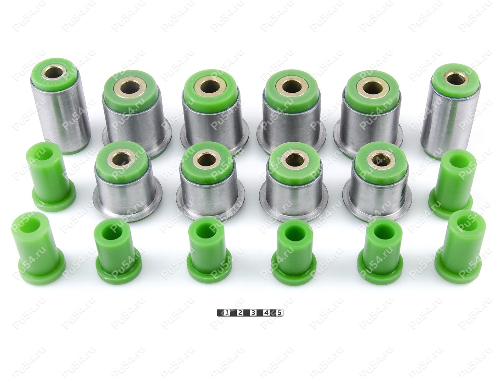 MITSUBISHI L200 2008- (KA#, KB#) suspension kit, Product Code 3-21-001, Polyurethane, Image №1