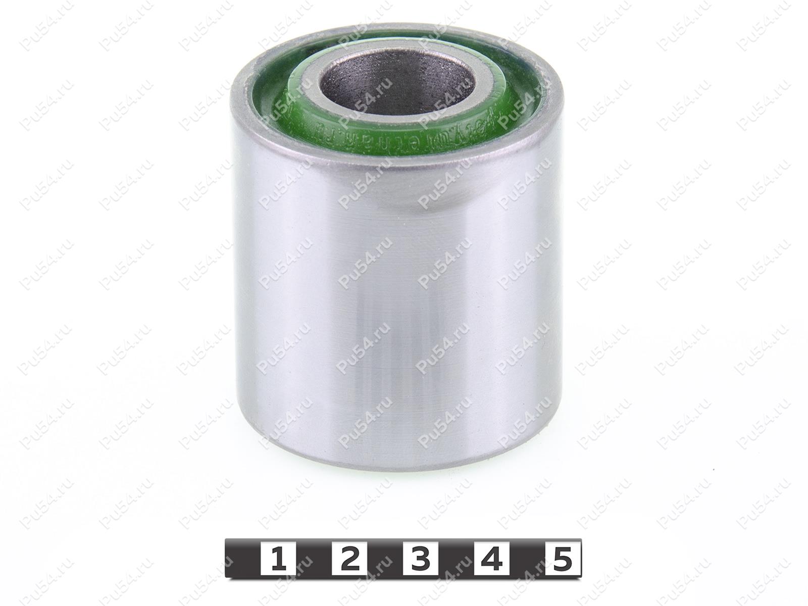 Stabilizer link silent block, front suspension, Product Code 31-06-070, Polyurethane, PU54/M80/зеленый, Image №1