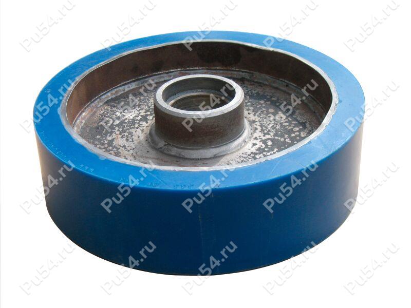 Wheel (restoration), Product Code 333-01-453, Polyurethane, PU54/K80/dark green, Image №1