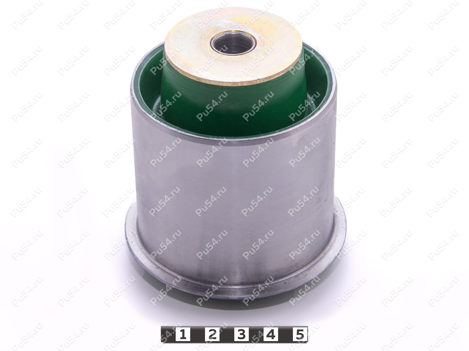 Сайлентблок задней балки запрессованный, Product Code 24-06-0801, Polyurethane, PU54/M80/зеленый, Image №1