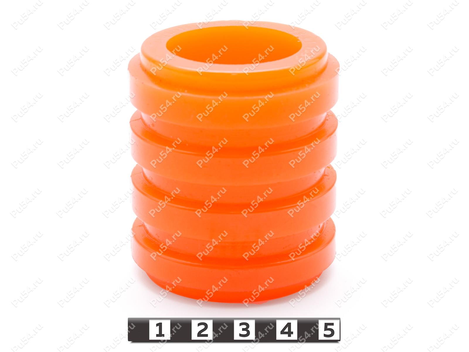 Втулка МУВП D53 x d34 d H60, Product Code 33-01-1858, Polyurethane, PU54/M72/оранжевый, Image №1