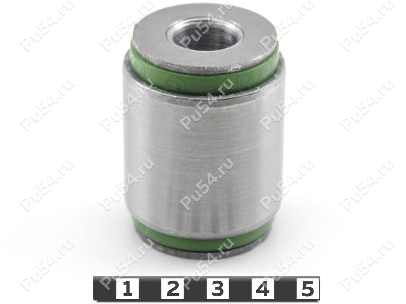 Lower lateral arm silent block, rear suspension, without fittings, Product Code 2-06-22101, Polyurethane, PU54/M80/green, Image №1