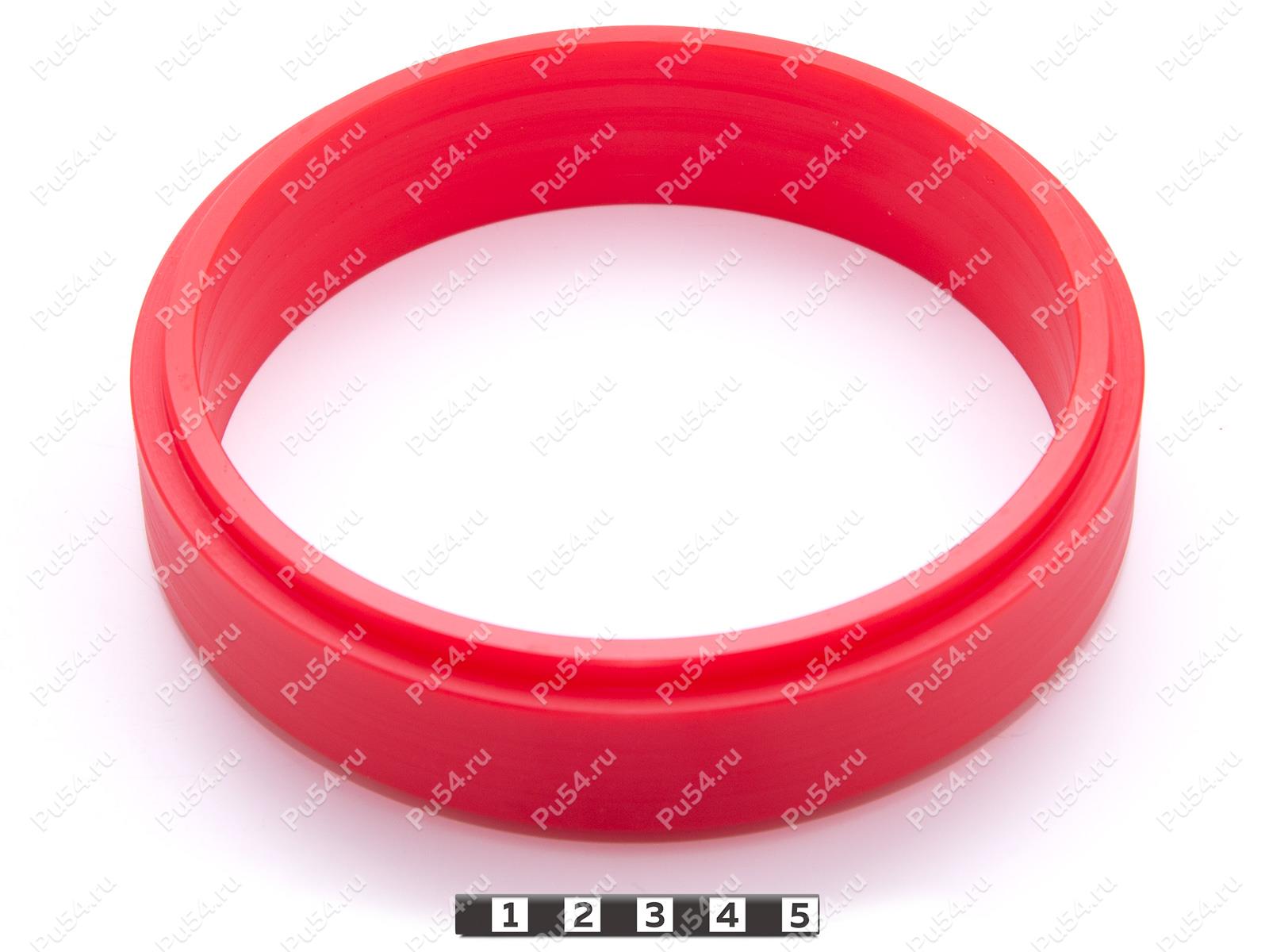 Кольцо рилевочное 3-127834, Product Code 33-78-159, Polyurethane, PU54/M92/красный, Image №1