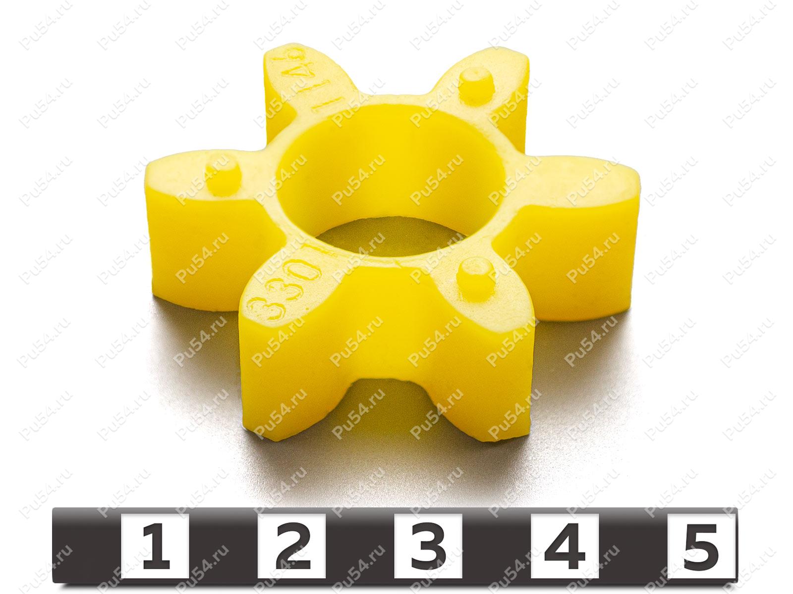 Sprocket, Product Code 33-01-1146, Polyurethane, PU54/M95/желтый, Image №1