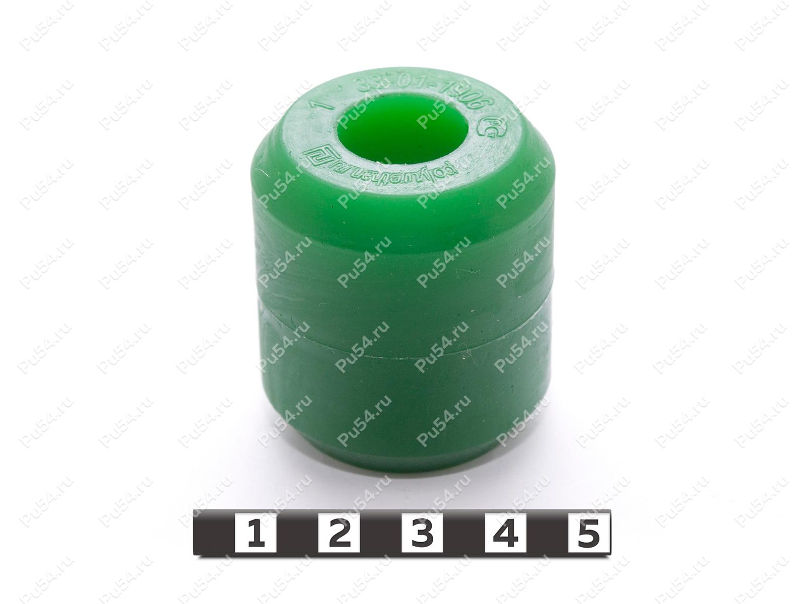 Вставка упругой муфты D1-16мм D2-38мм H1-42мм, Product Code 33-01-1906, Polyurethane, PU54/M80/зеленый, Image №1