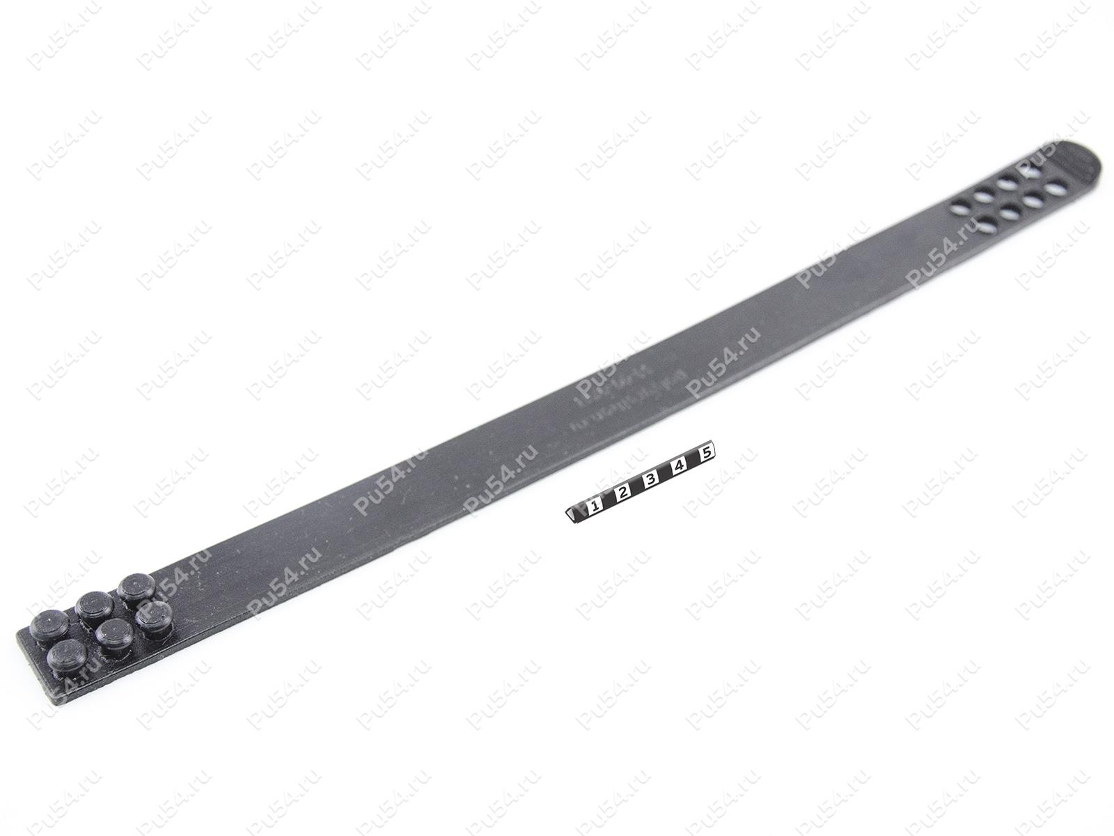 Fixing strap (elongated), Product Code 33-00-0741, Polyurethane, PU54/M71/black, Image №1