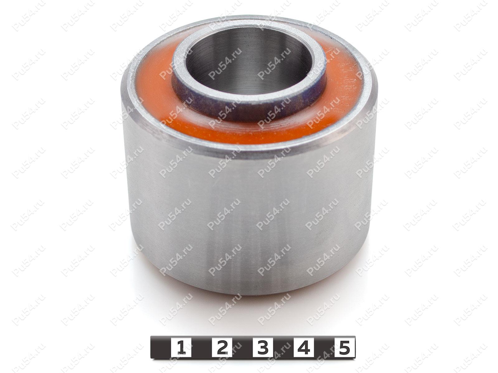 Сайлентблок вибрострелы машины выкопачной Holmac HZC 30 65,8x32х55, Product Code 33-06-920, Polyurethane, PU54/M72/оранжевый, Image №1