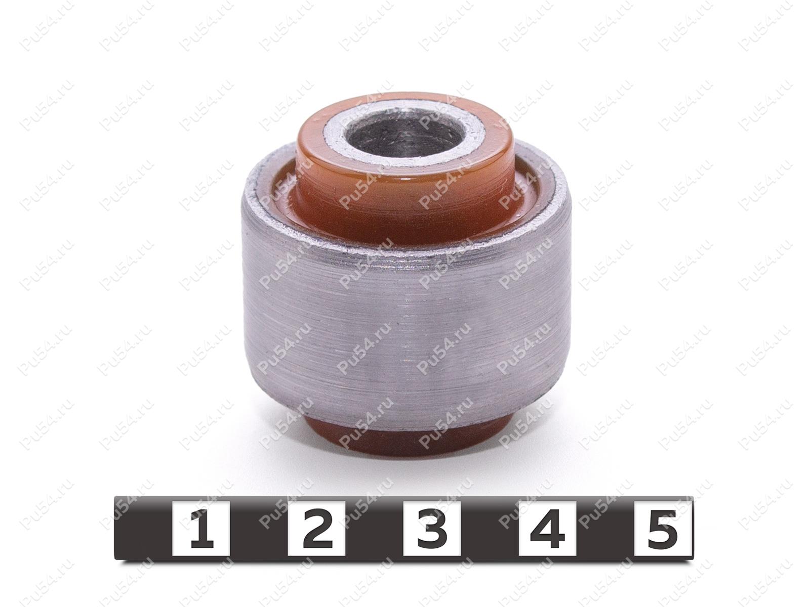 Сайлентблок поперечной балки крепления заднего редуктора маленький, Product Code 8-12-134, Polyurethane, PU54/M72/оранжевый, Image №1