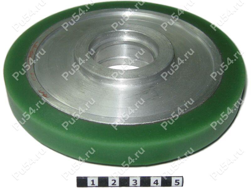 Roll (restoration), Product Code 333-01-654, Polyurethane, PU54/K80/dark green, Image №1