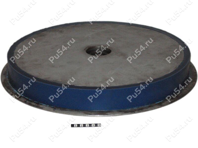 Roller D 500 x d 485 x H 55 (restoration), Product Code 333-01-723, Polyurethane, PU54/K87/синий, Image №1