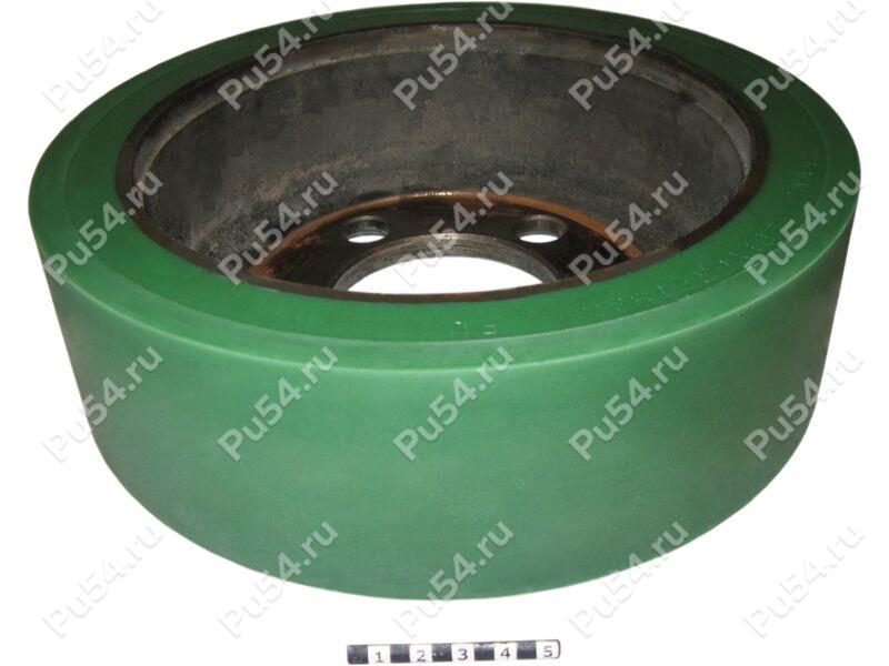 Wheel D 250 x d 220 x H 60 (restoration), Product Code 333-01-728, Polyurethane, green, Image №1