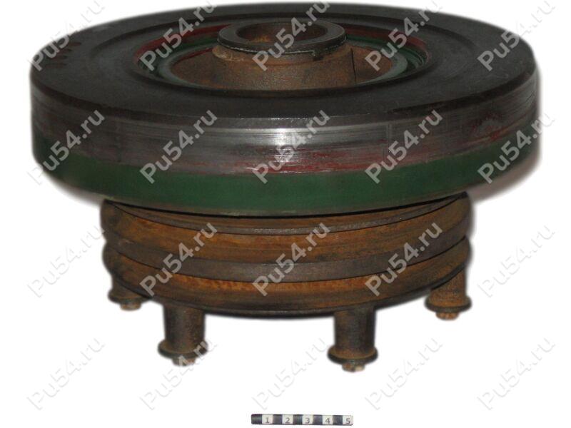 Шкив коленвала D280 (восстановление), Product Code 333-01-729, Polyurethane, PU54/K80/темно-зеленый, Image №1