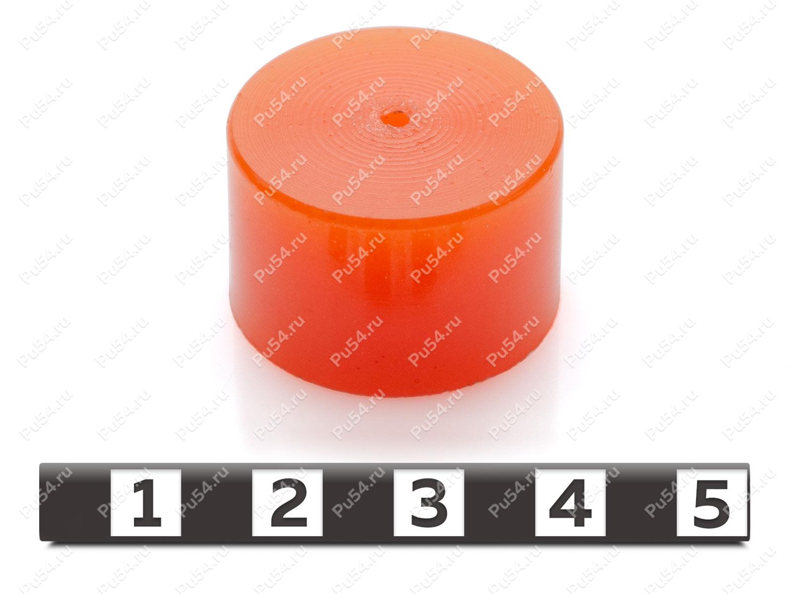 Сальник уплотнительный D 25 x d 2,2 x H 16, Product Code 33-01-1341, Polyurethane, PU54/M72/оранжевый, Image №1