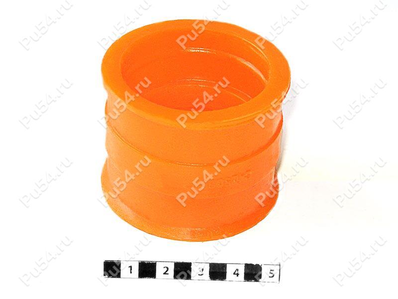 Exhaust manifold coupler (one carburetor engine) TAYGA (TAIGA)., Product Code 50-14-009, Polyurethane, PU54i/K72/темно-оранжевый, Image №1