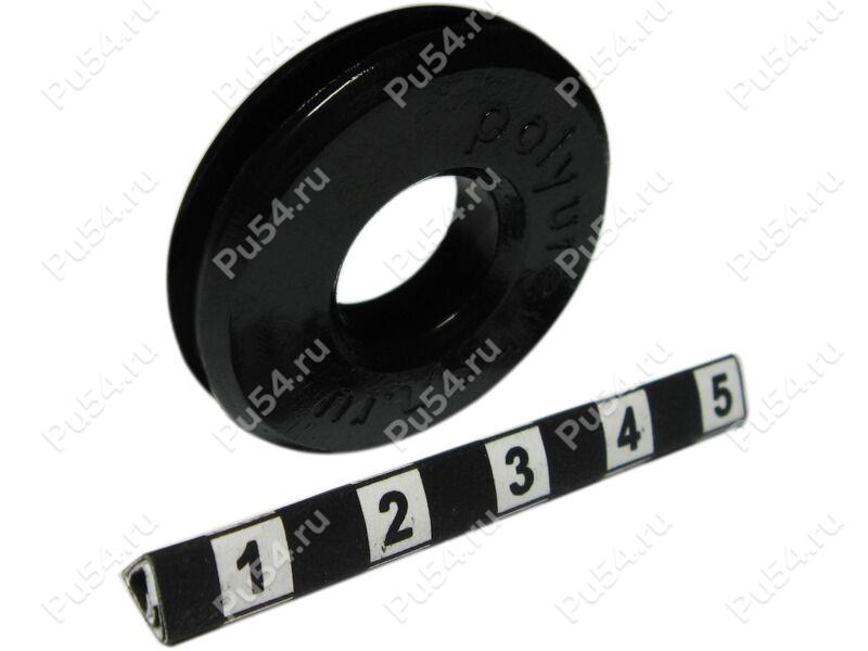 Push in clip mate holder (original size clip), Product Code 50-17-440, Polyurethane, PU54/M71/black, Image №1