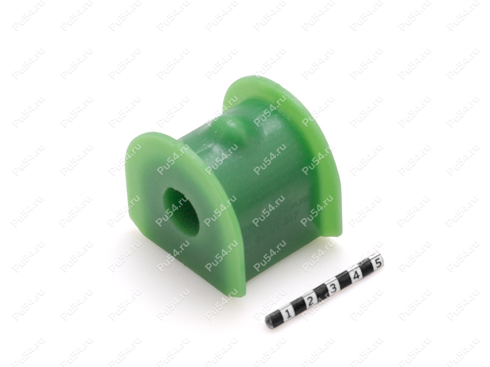 Втулка стабилизатора передней подвески,  ID = 20мм, Product Code 26-01-017, Polyurethane, PU54/M80/зеленый, Image №1