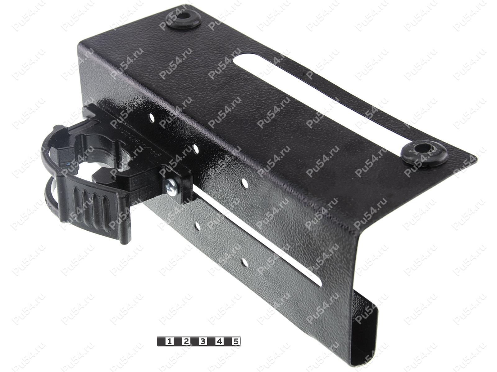 Clamp to the headrest behind a car seat back (for oval objects, gun barrels), Product Code 33-20-010920, Polyurethane, black, Image №1