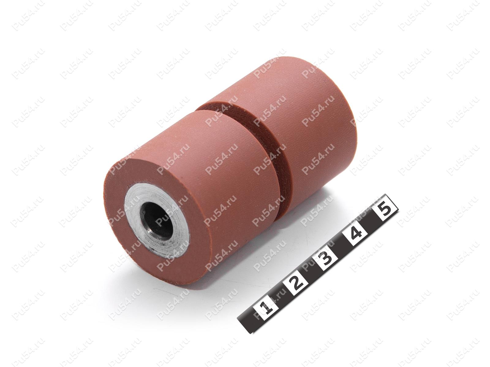 Ролик D30 x d18 x H50 (восстановление), Product Code 333-01-1277, Polyurethane, PU54Q/65E/коричневый, Image №1
