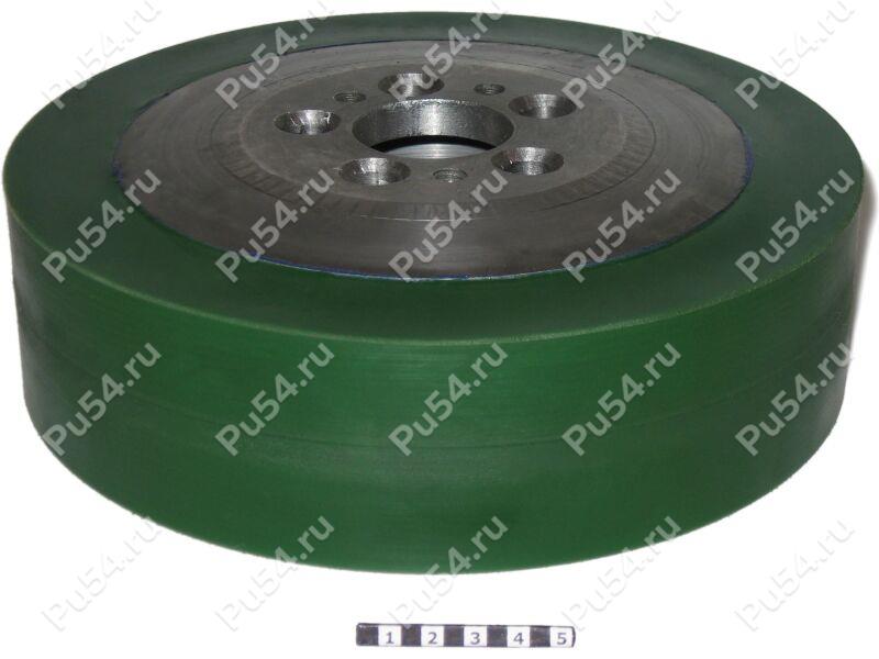 Wheel D 240 x d 180 x h 67 (restoration), Product Code 333-01-736, Polyurethane, PU54/K80/dark green, Image №1