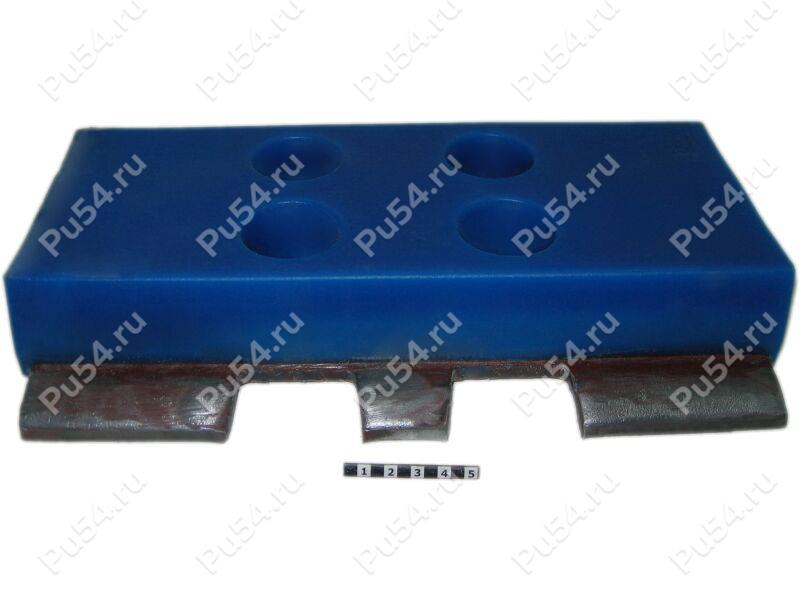 Asphalt paver track (restoration), Product Code 333-01-751, Polyurethane, PU54/K87/purple, Image №1