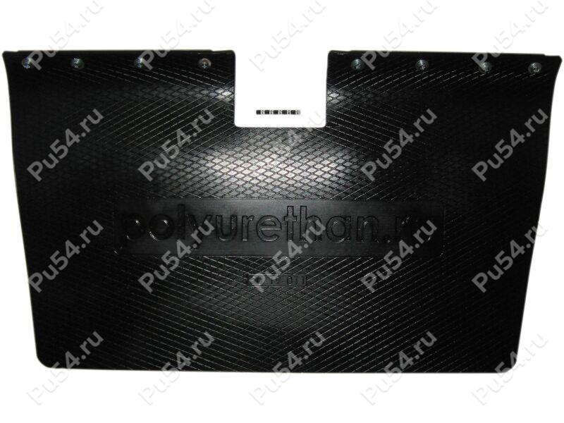 Mud flap (with fittings), Product Code 50-20-19-011, Polyurethane, black, Image №1