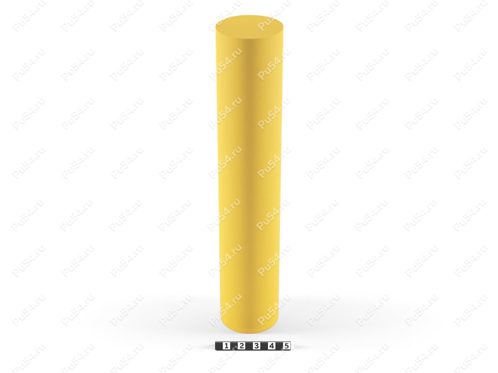 Polyurethane rod, Product Code 38-95-047, Polyurethane, yellow, Image №1