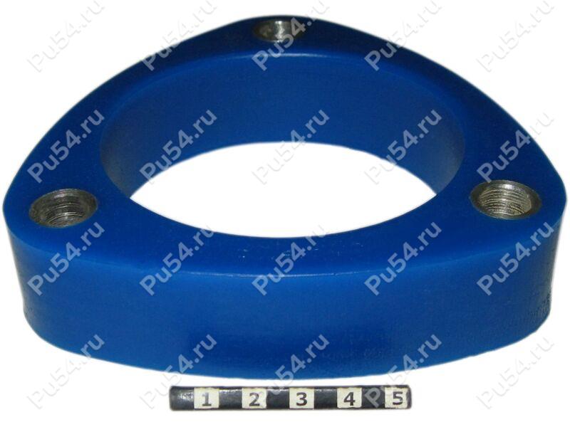 Rear shock absorber strut spacer, 30 mm, Product Code 8-12-0203, Polyurethane, Полипропилен со втулками серый, Image №1
