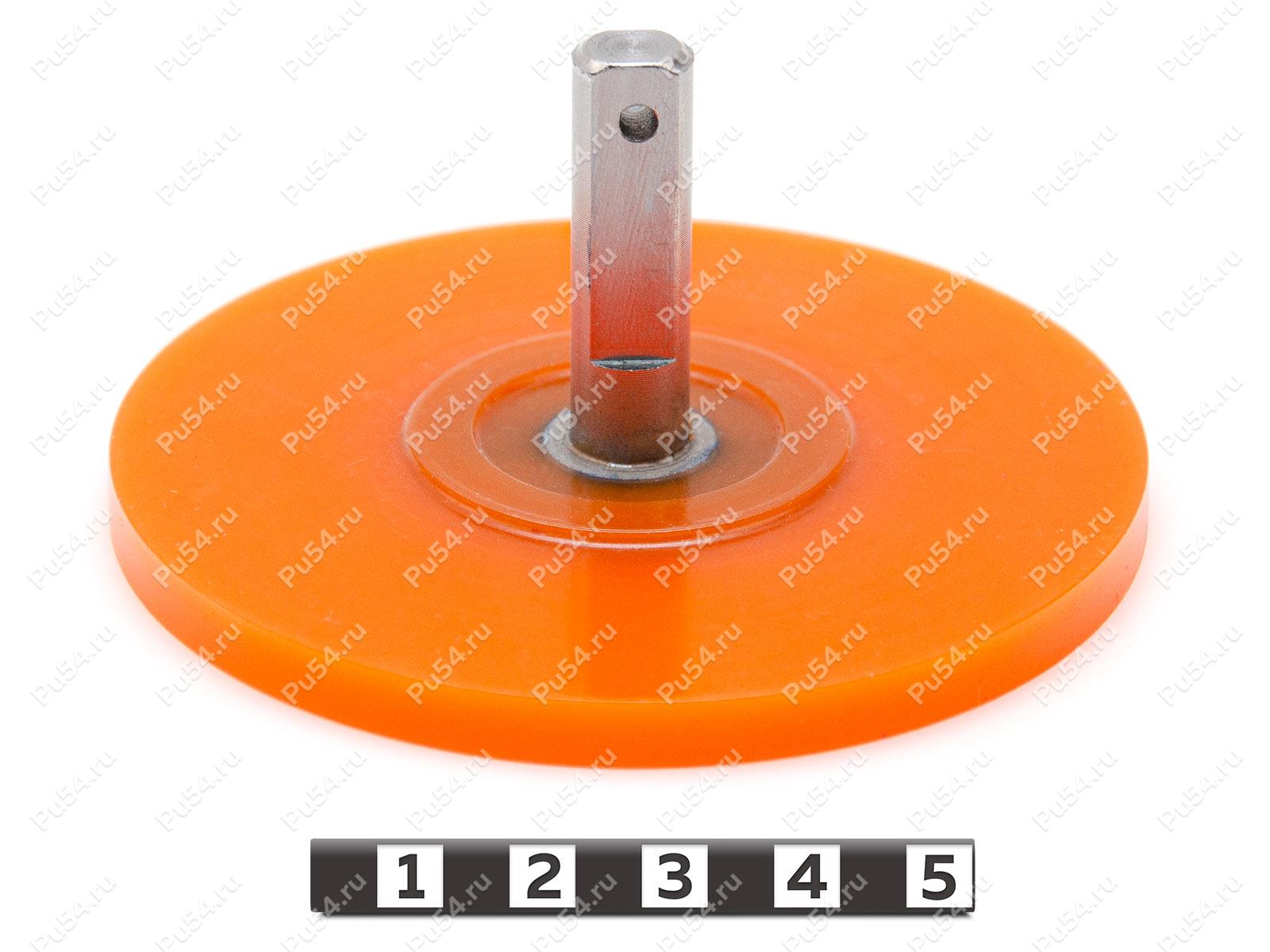 Ремкоплект захвата стекла (присоска), Product Code 33-01-1310, Polyurethane, PU54/M72/оранжевый, Image №1