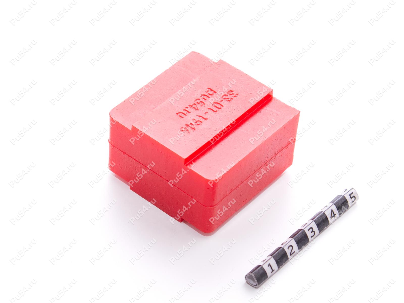 Эластичный элемент для муфты PKD-30 43,8*28,7*43, Product Code 33-01-1946, Polyurethane, PU54/M92/красный, Image №1